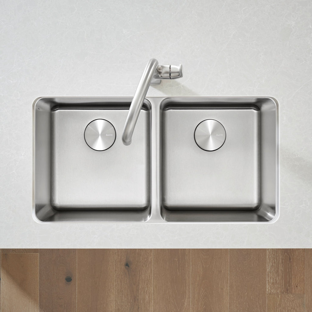 Blanco Formera 33" 50/50 Double Bowl Undermount Stainless Steel Kitchen Sink