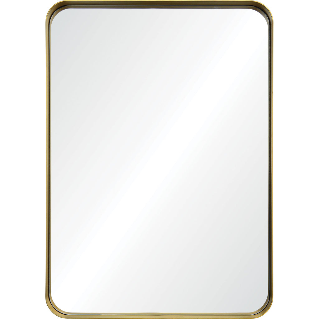 Renwil Barton 42" Tall Rectangle Wall Mirror - Yellow