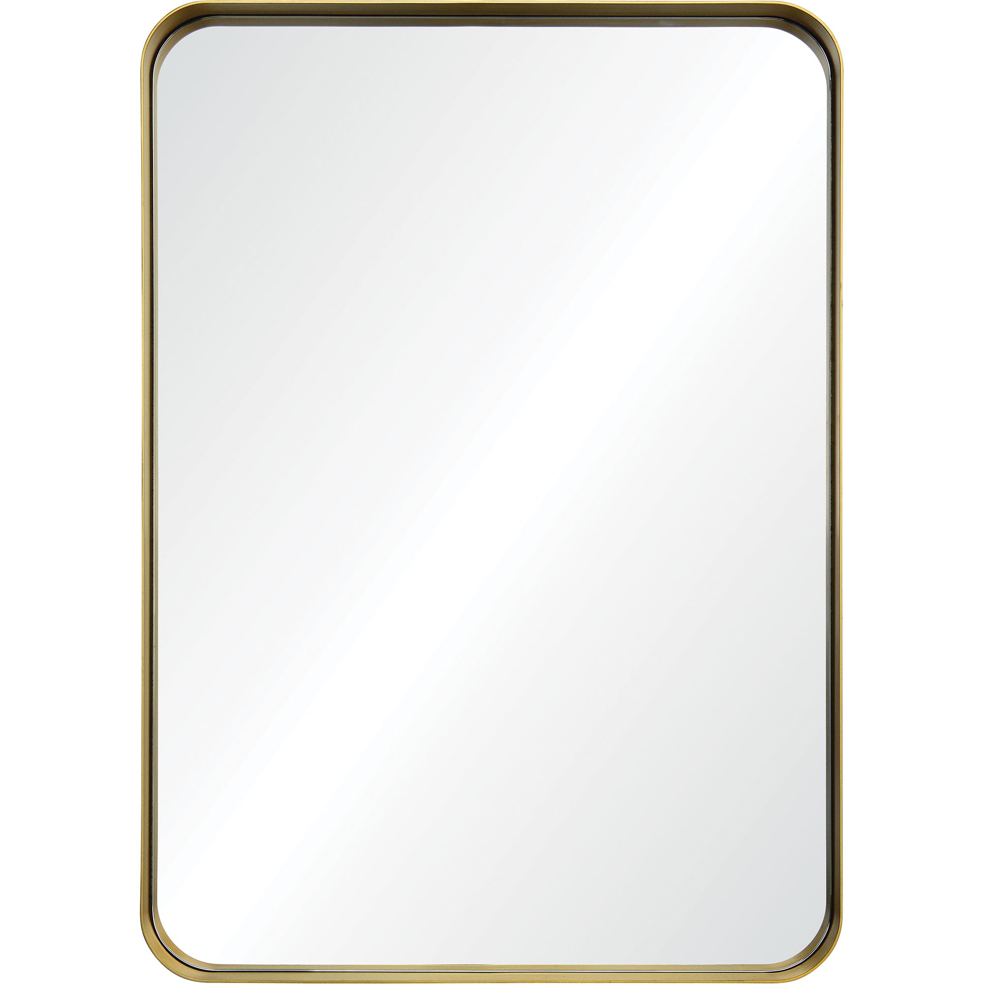 Renwil Barton 42" Tall Rectangle Wall Mirror - Yellow
