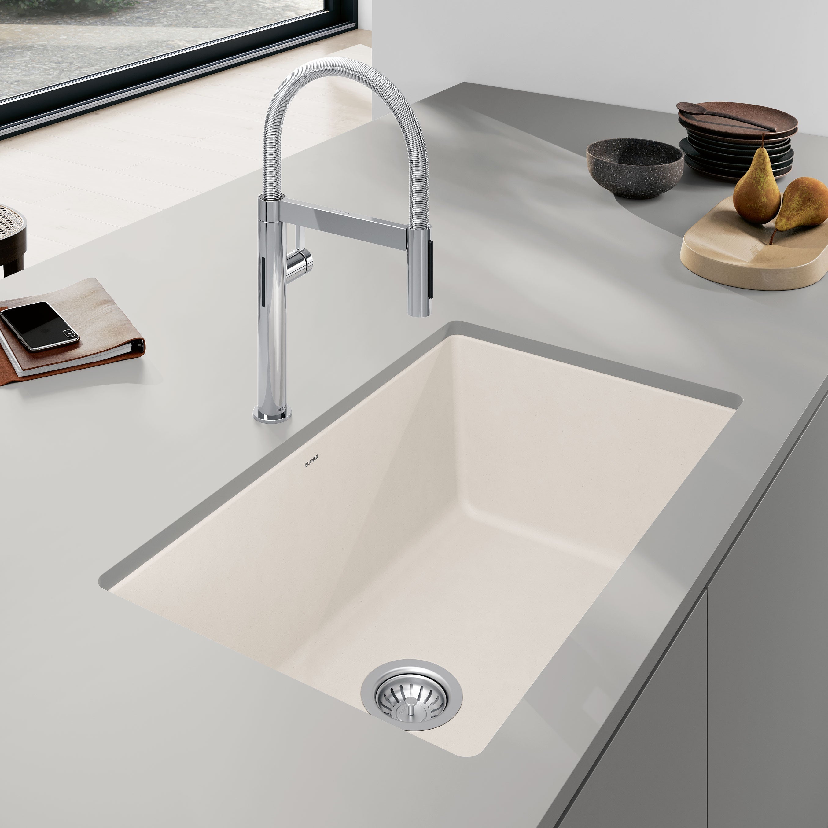 Blanco Precis Silgranit 32" Super Single Undermount Kitchen Sink