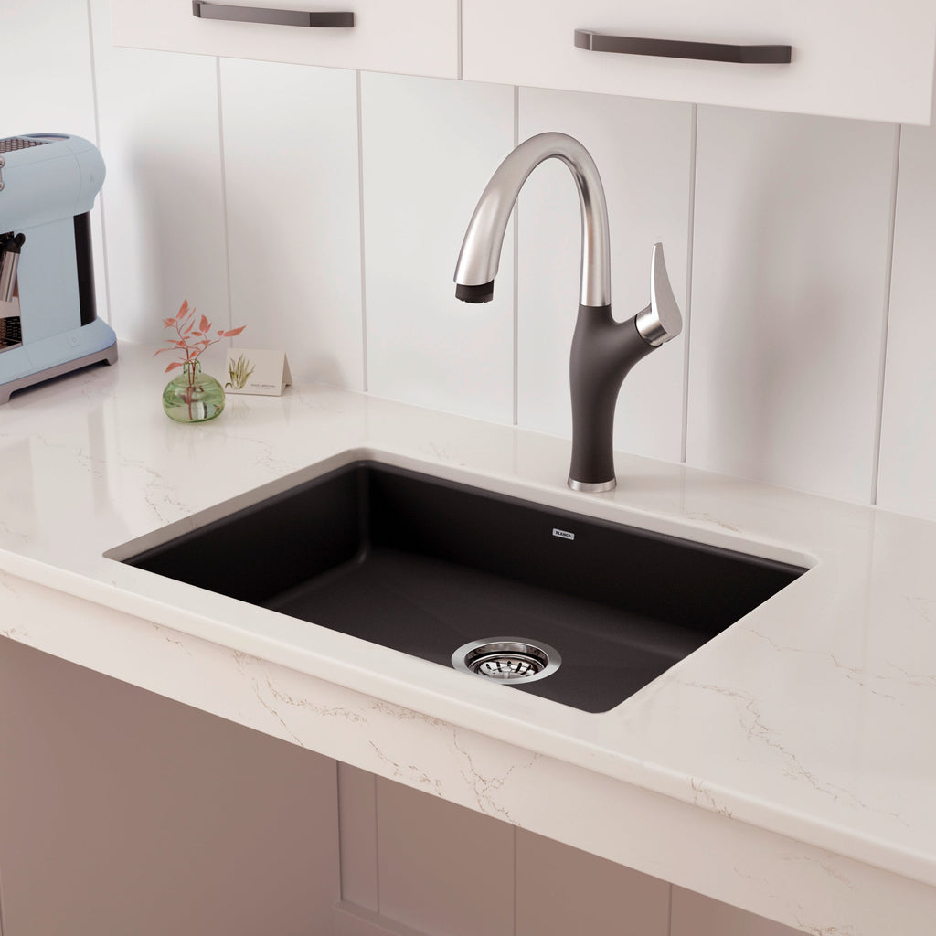 Blanco Precis Silgranit 25" CSA Single Bowl Drop-In Kitchen Sink