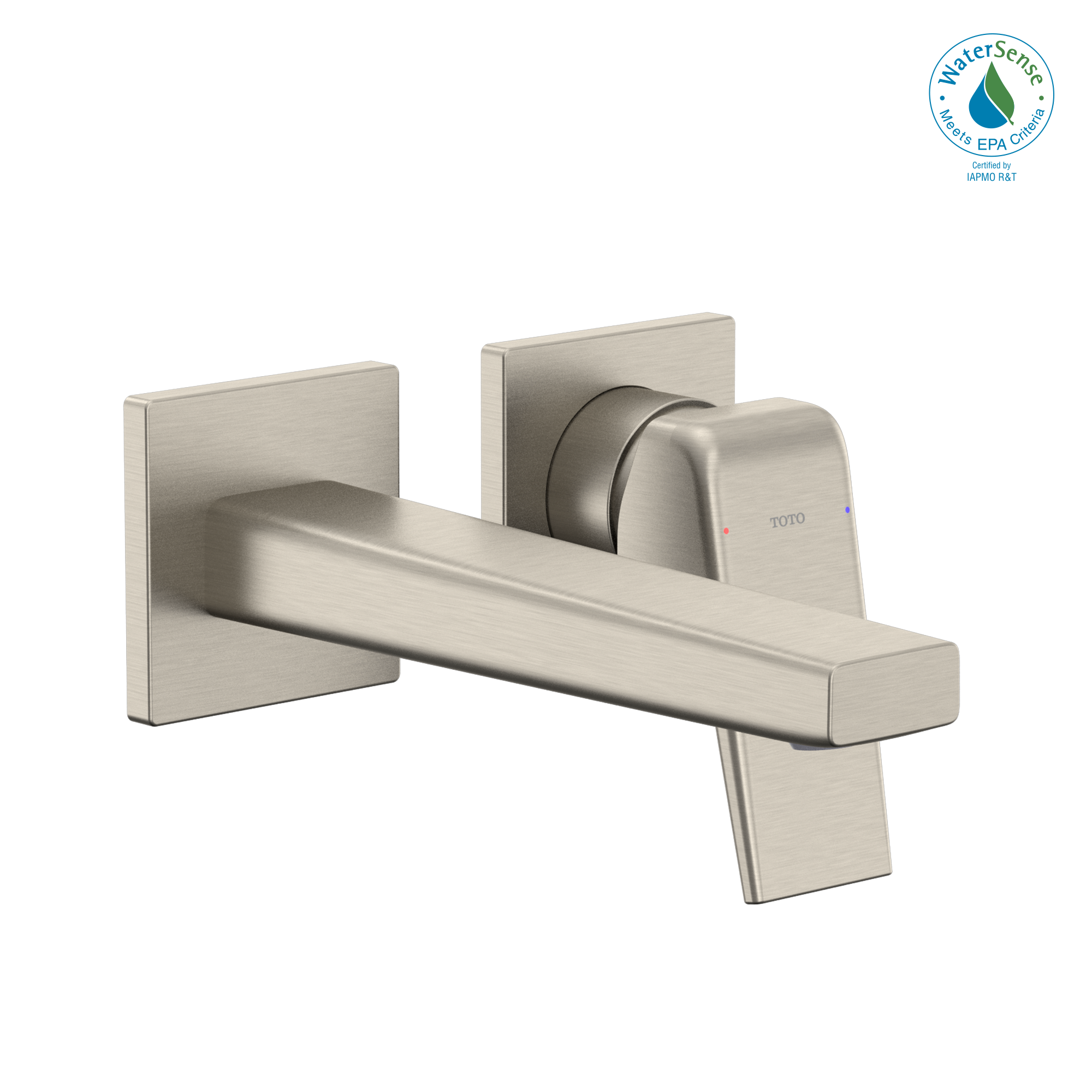 TOTO GB 1.2 GPM Wall Mount Single Handle Bathroom Faucet with Comfort Glide Technology