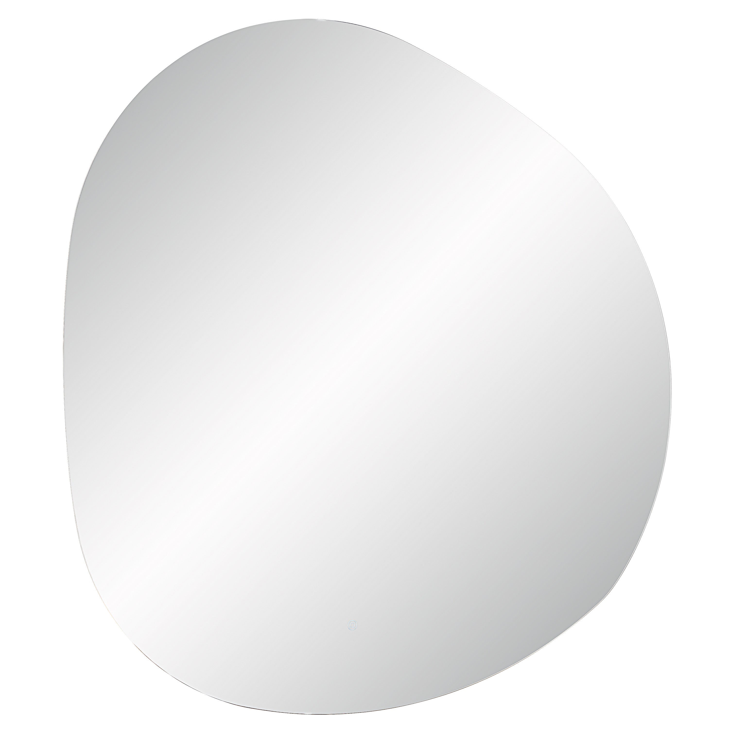 Renwil Terni 45" Tall Irregular Led Mirror - Clear