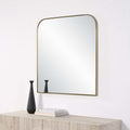 Renwil Joan 40" Tall Arch Wall Mirror - Yellow
