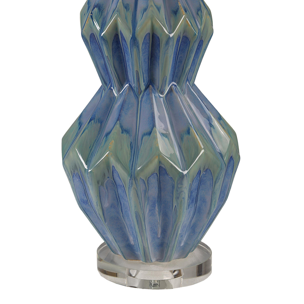 Everren Serres 29.44" Height Table Lamp - Turquoise Blue