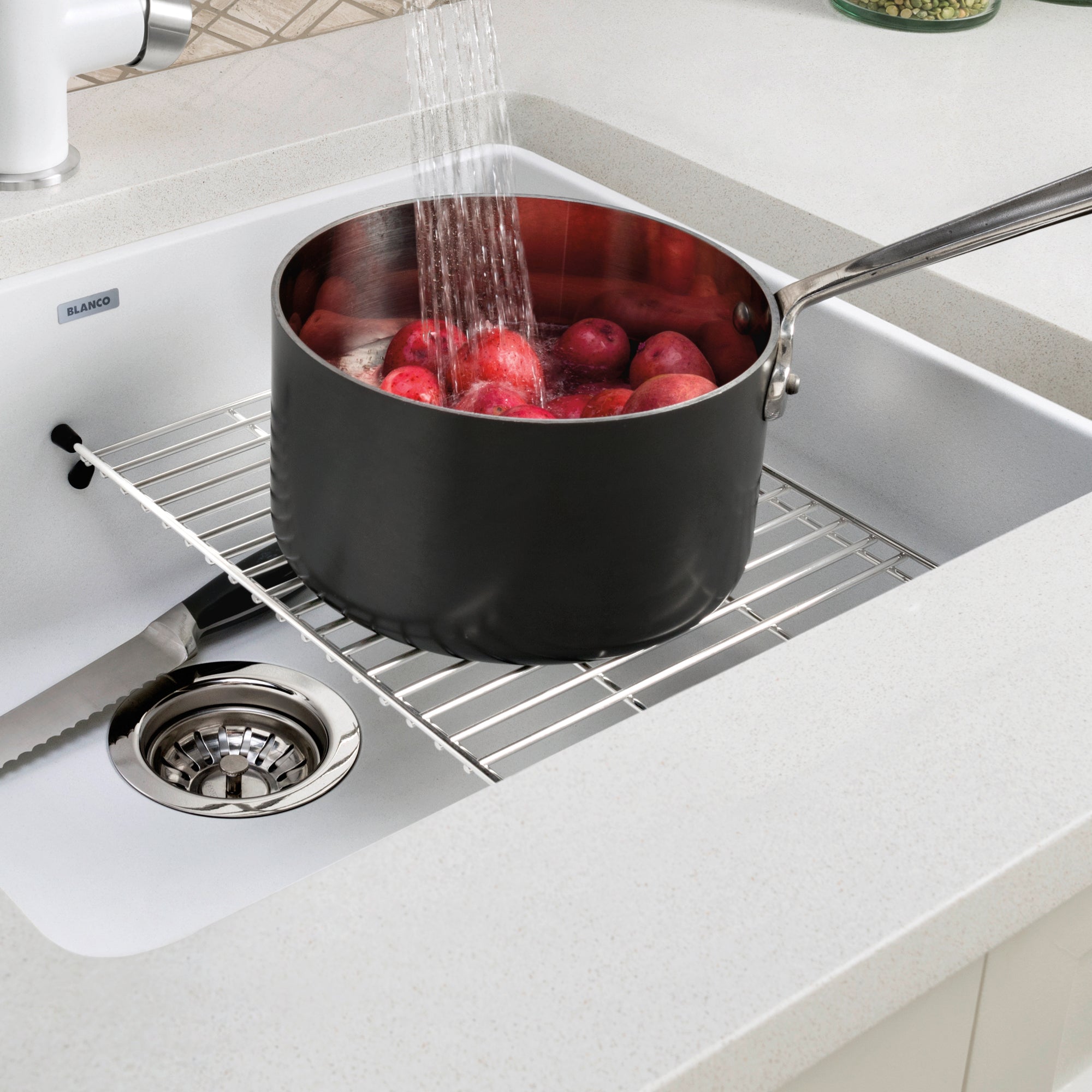 Blanco Stainless Steel Floating Grid for Precis 60/40, 50/50, Cascade, 21", 24", 27" and 30" Sinks