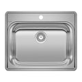 Blanco Essential 1 Single Bowl Drop-in Kitchen Sink - 1 Hole