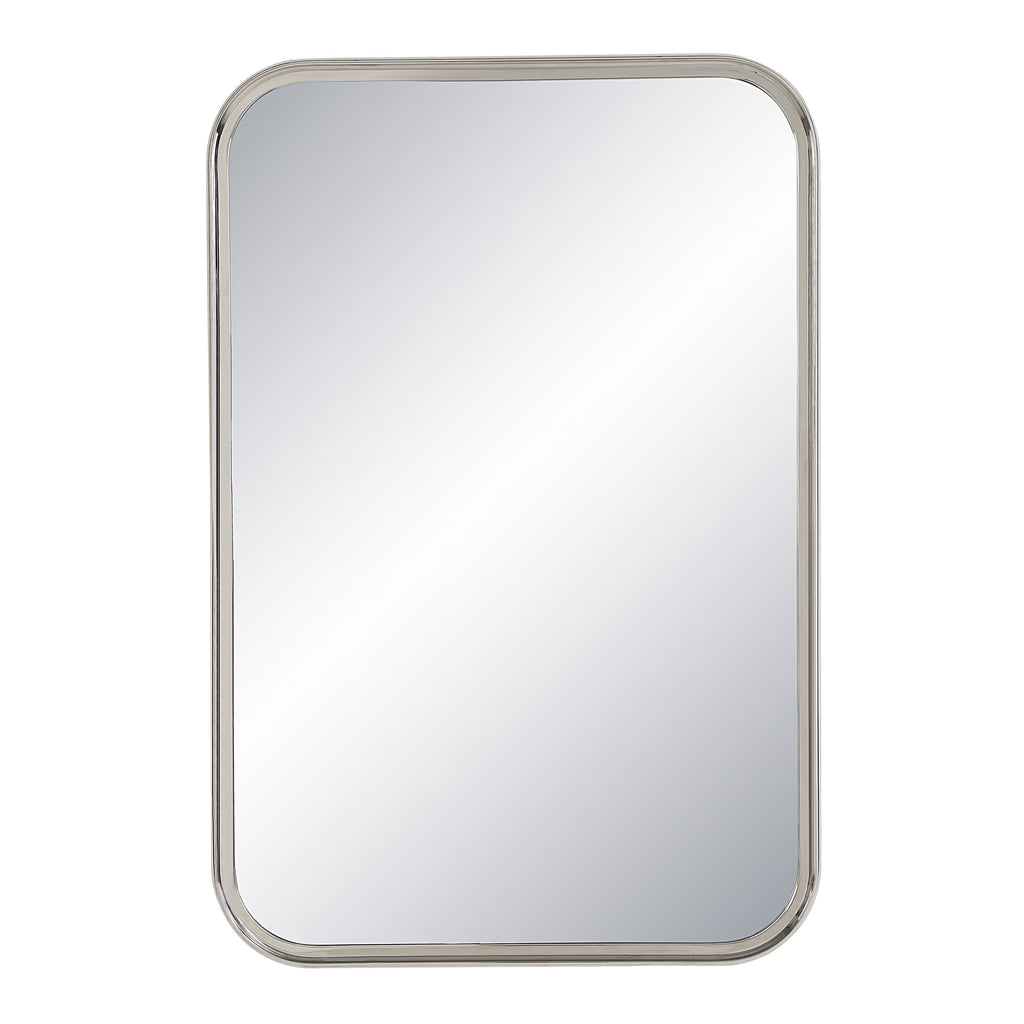 Renwil Sylvie 36" Tall Rectangle Wall Mirror - Grey
