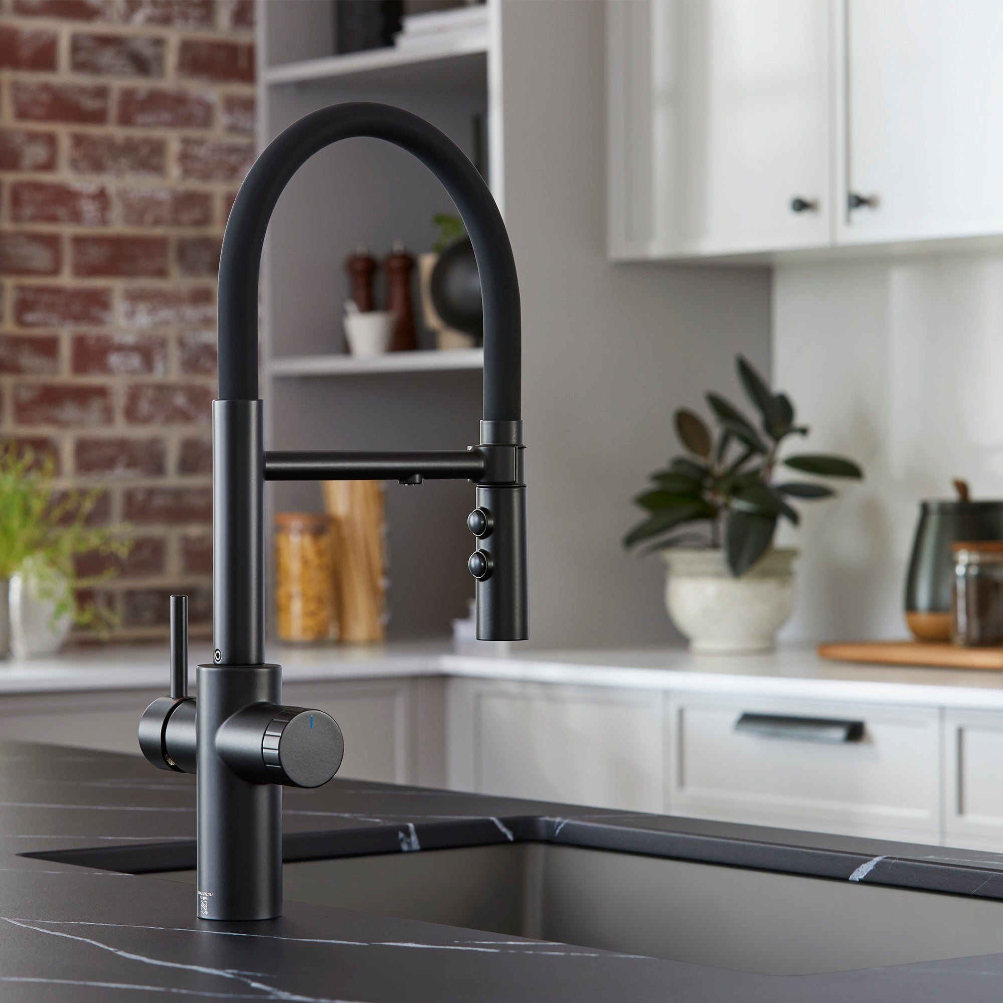 Blanco Catris Flexo Filter-Ready Semi-Pro Pull-Down Dual-Spray Kitchen Faucet
