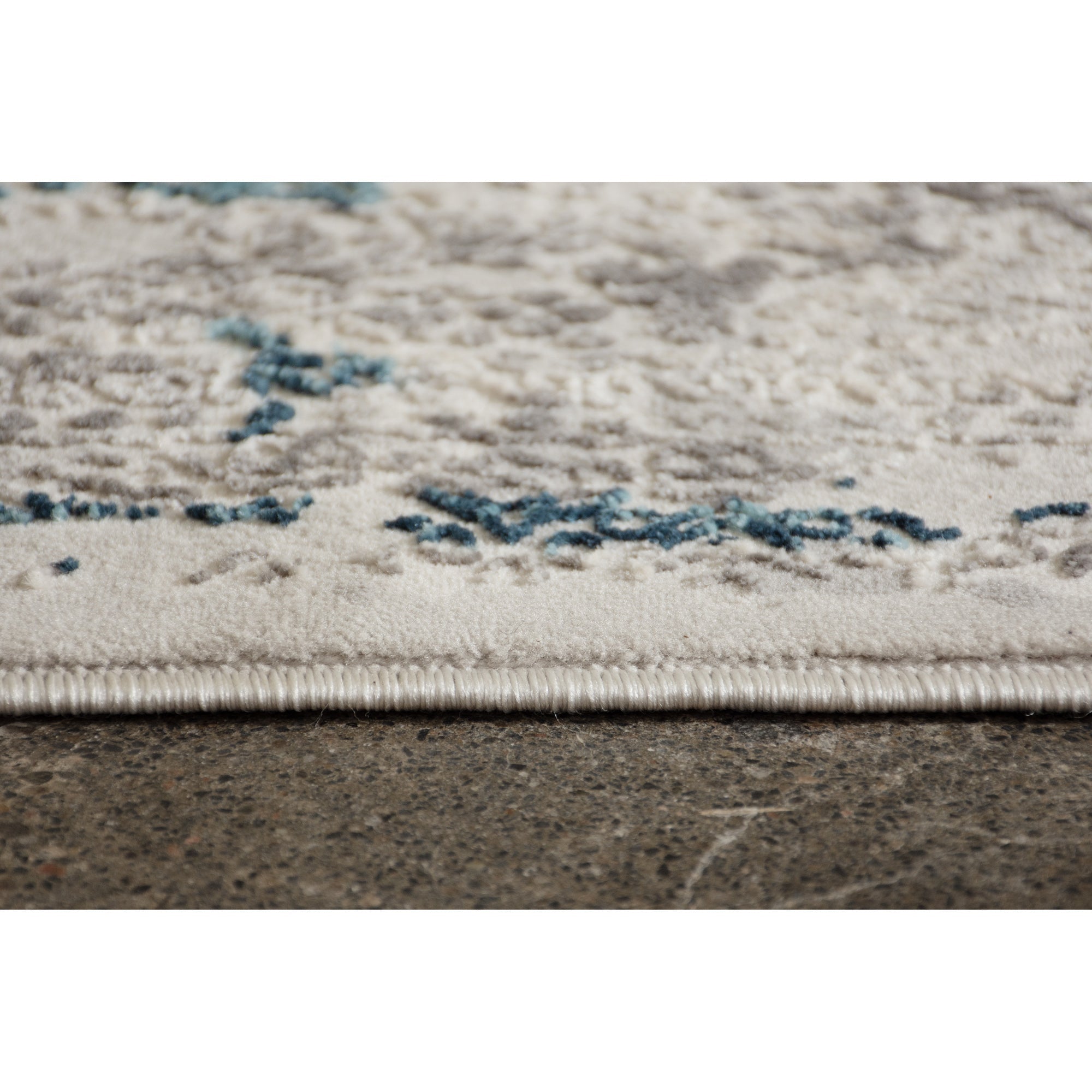 Renwil Ariella 2'6 x 10 Power Loomed Indoor Rug - Blue