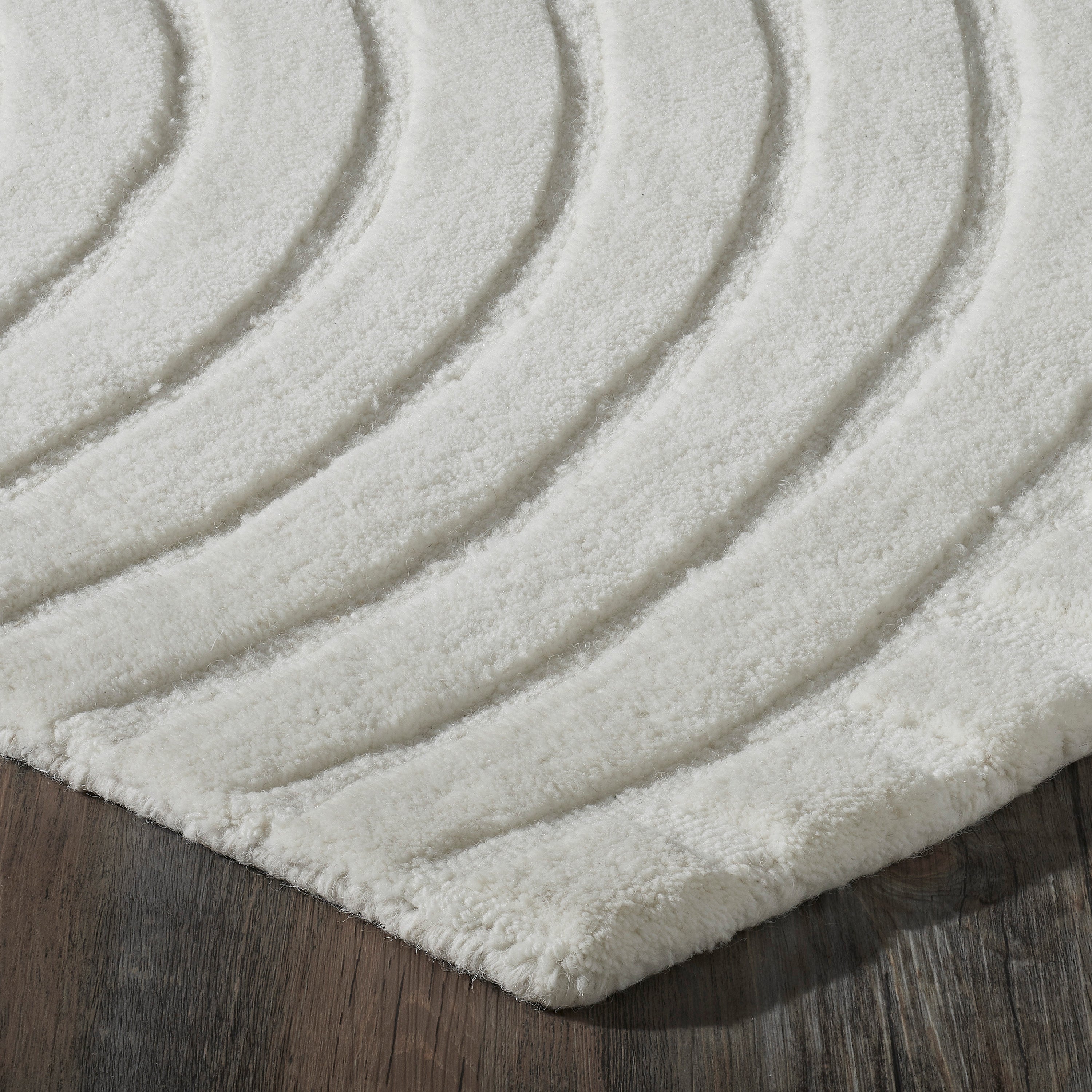Renwil Cantu 3'3" x 4' Ft Handwoven Indoor Rug - Ivory