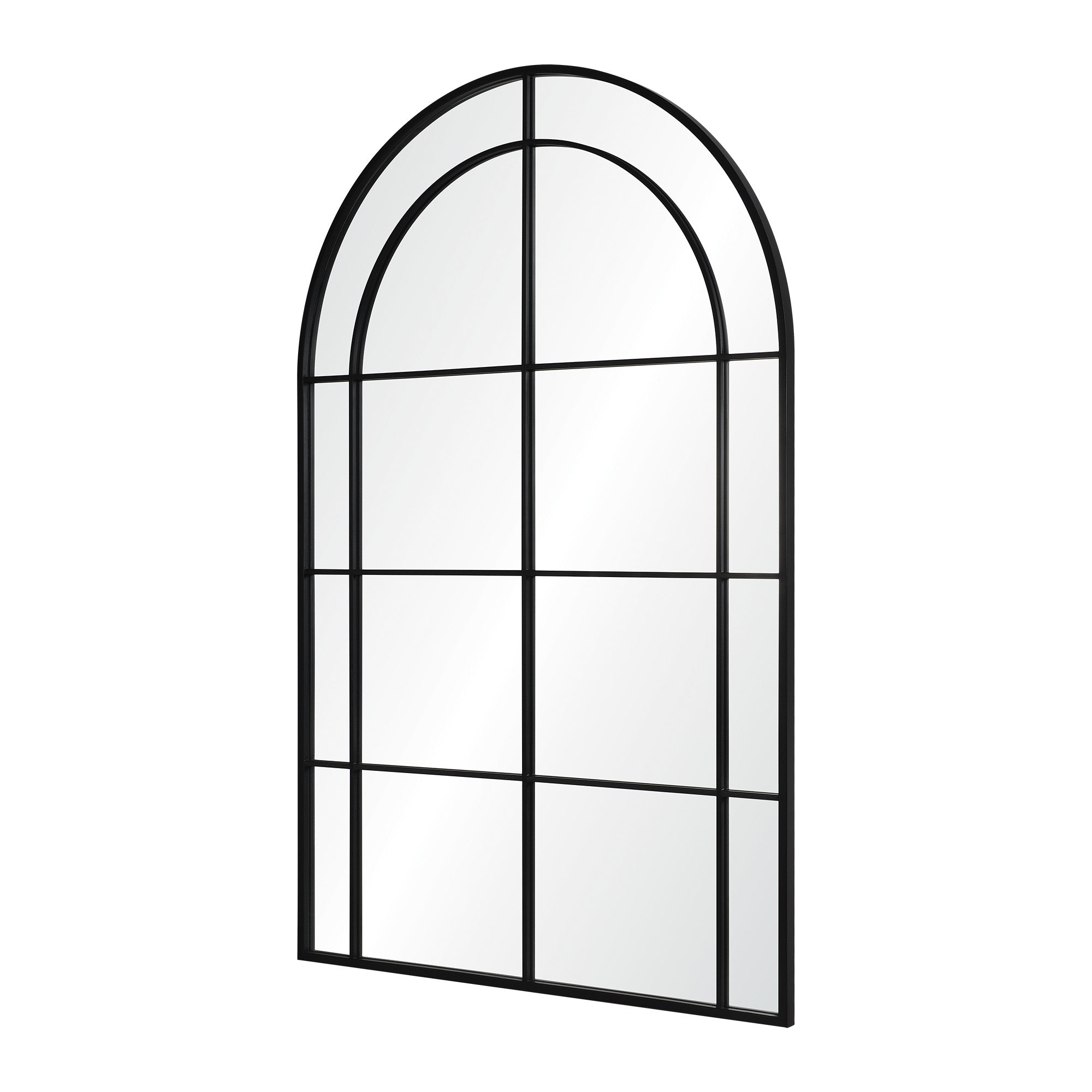 Renwil Atkinson 62" Tall Arch Full Length Mirror - Black