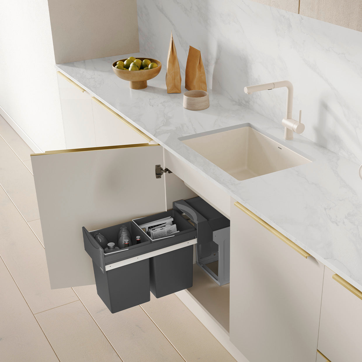 Blanco Precis Silgranit 24" Single Bowl Undermount Kitchen Sink