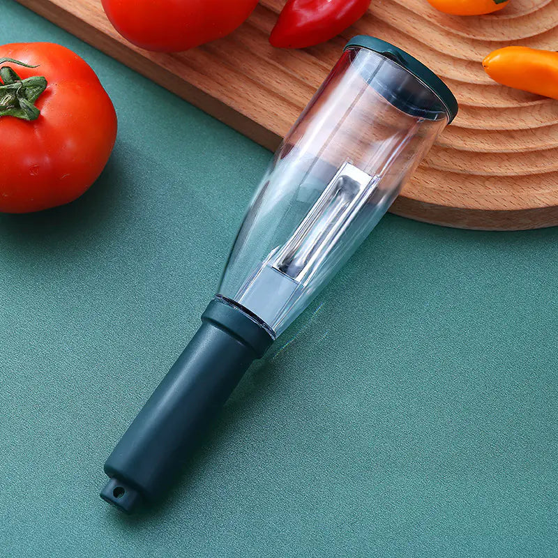 Storage Peeling Knife & Scraper – Multi-Function Household Kitchen Tool