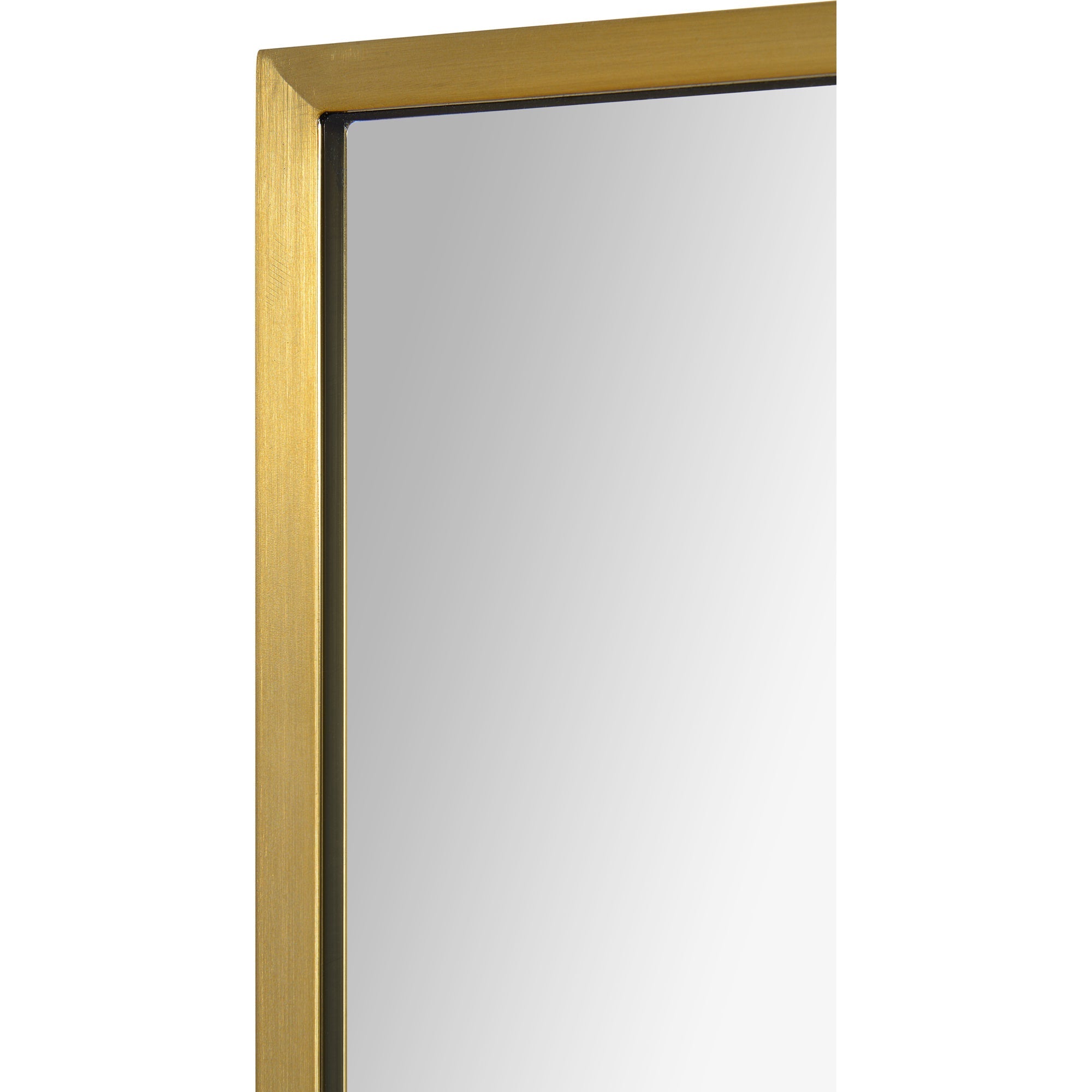 Renwil Raydon 35.5" Tall Rectangle Wall Mirror - Yellow