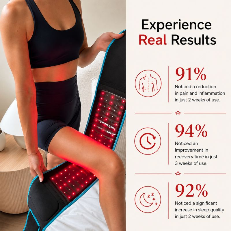 Red Light Therapy Belt with Near-Infrared