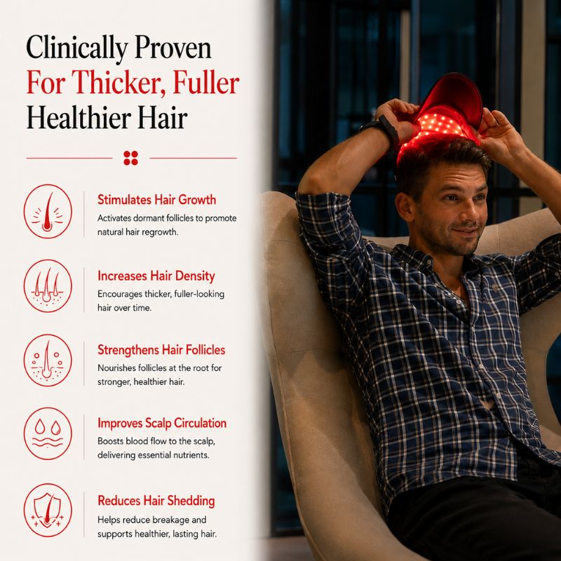 Red Light Therapy Cap for Hair Growth