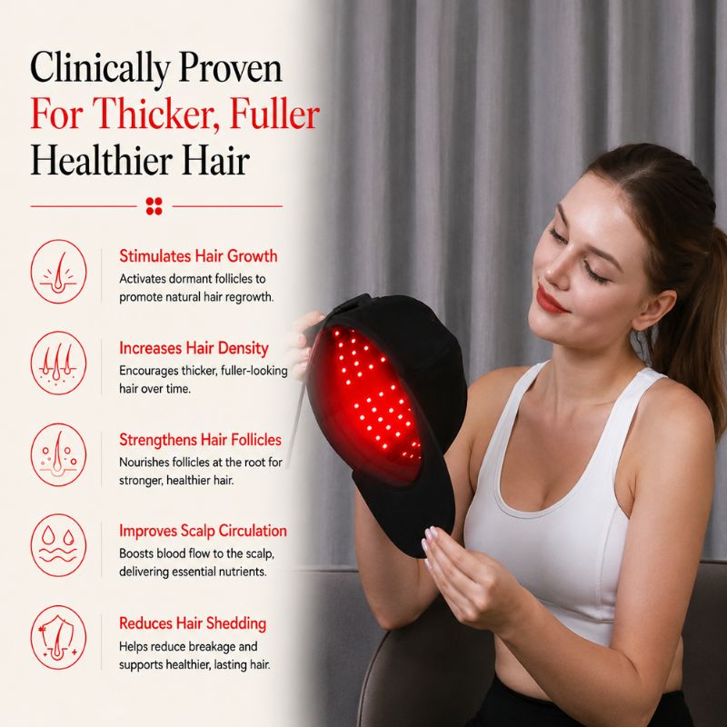 Red Light Therapy Cap with 940nm