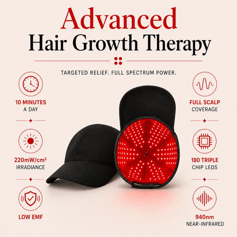 Red Light Therapy Cap with 940nm