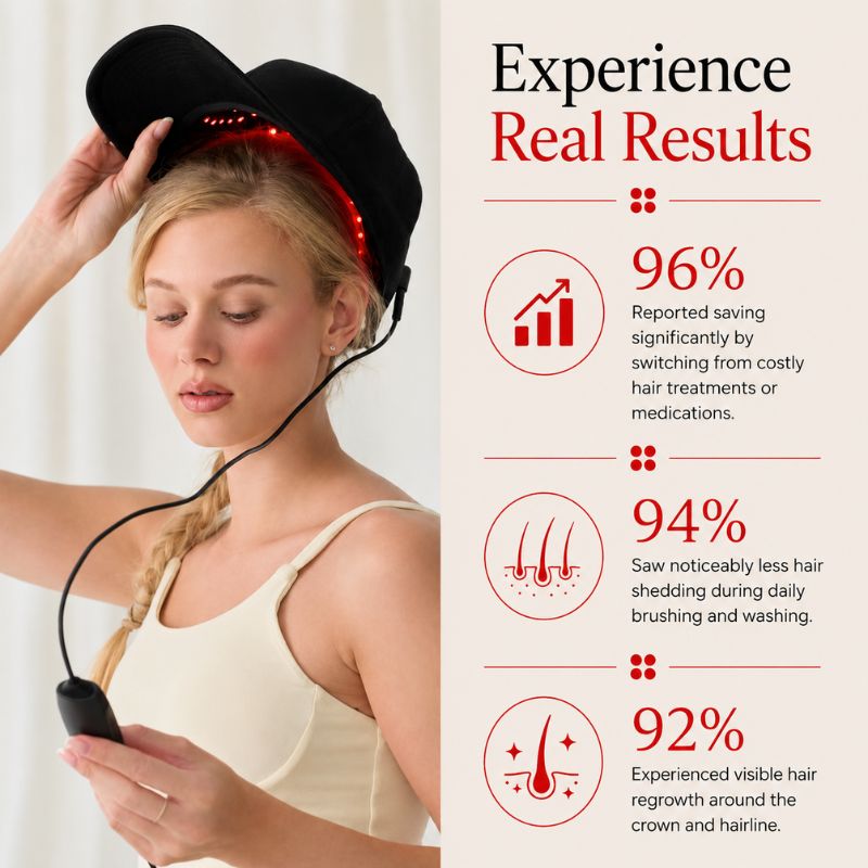 Red Light Therapy Cap with 940nm