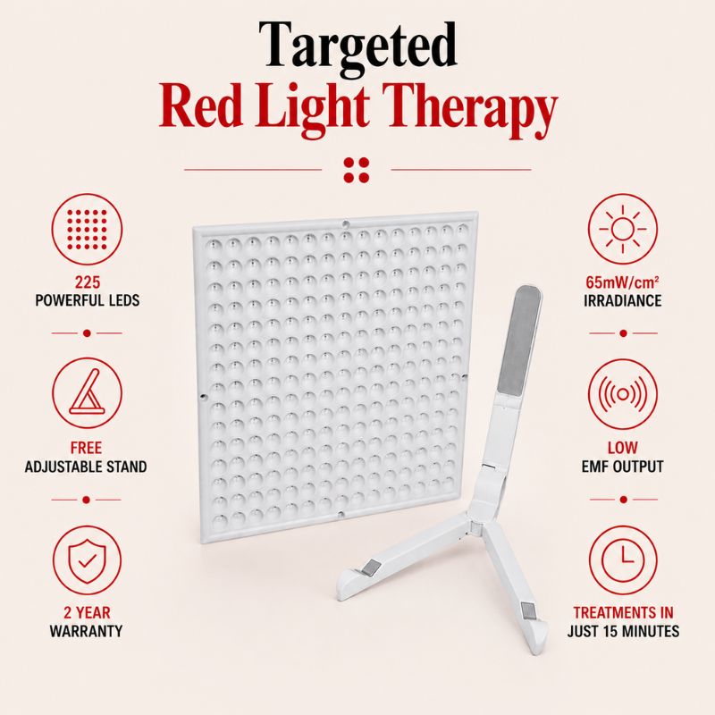 Red Light Therapy Panel With Stand & Near-Infrared