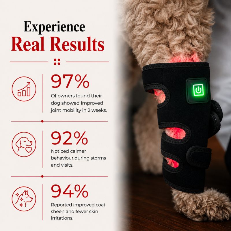 Red Light Therapy for Dogs Leg Wrap