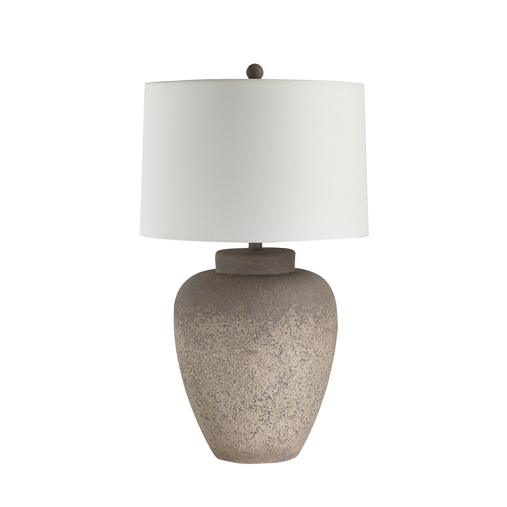 Everren Lattuga 28.5" Height Table Lamp - Textured Beige