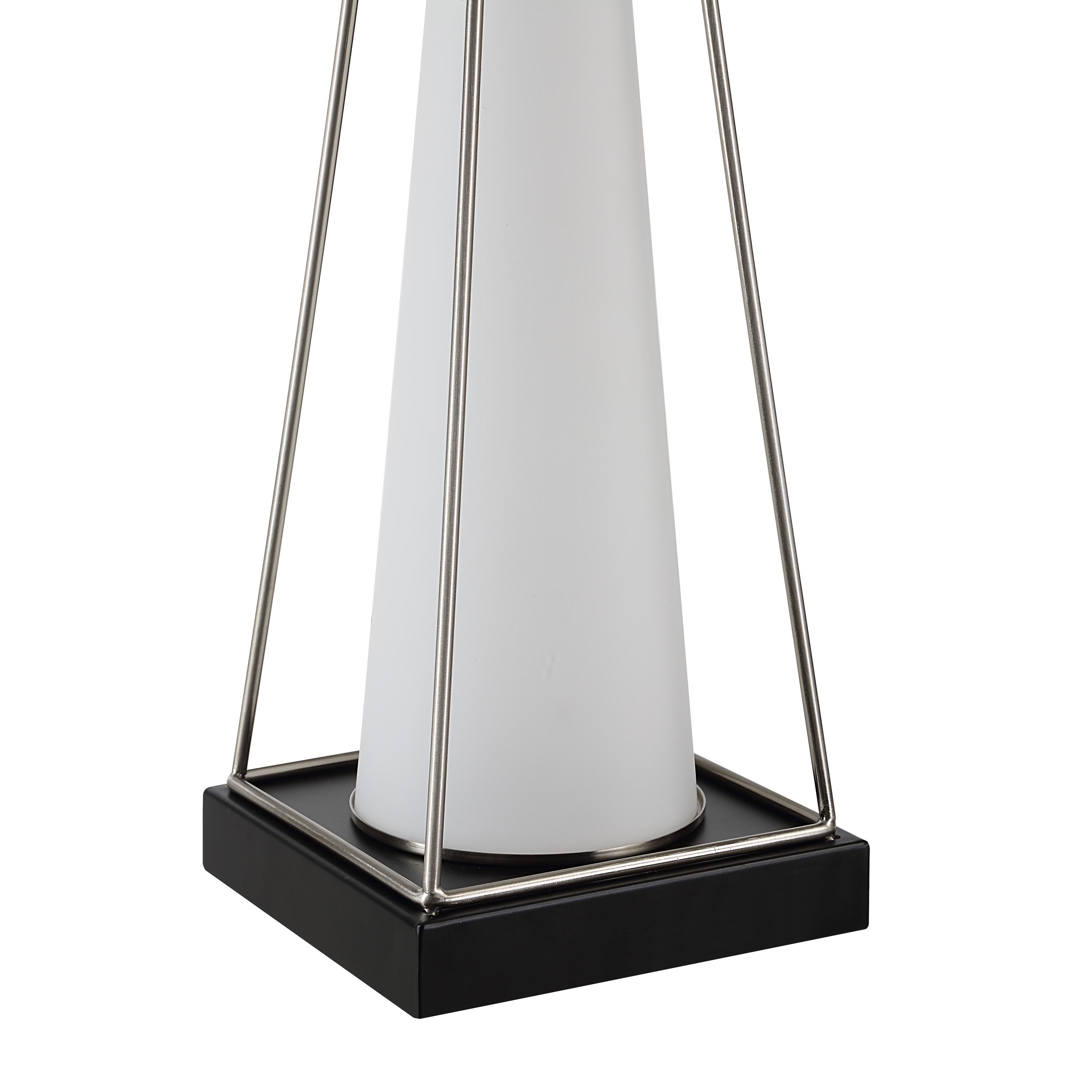 Everren Navagio 28" Height Table Lamp - Frosted White