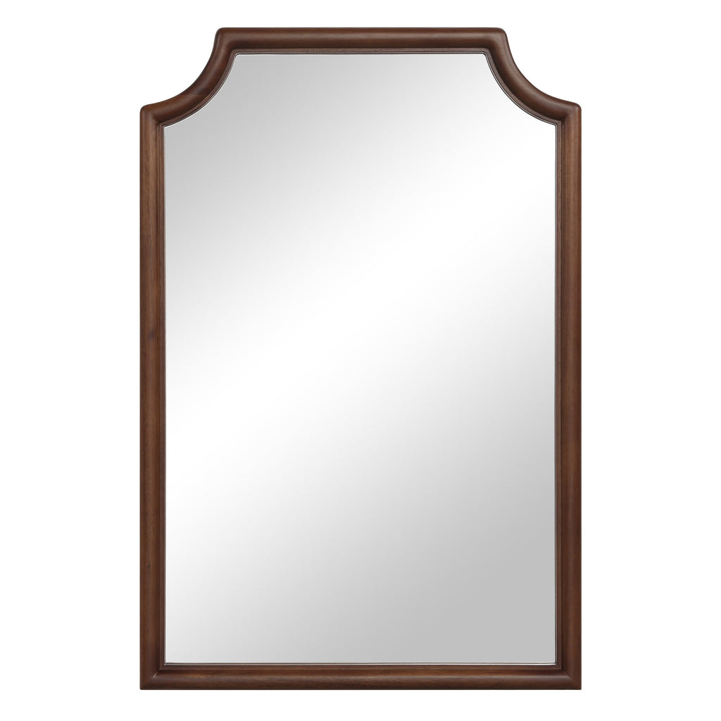 Renwil Sintra 36" H x 24" W Wall Mirror - Brown