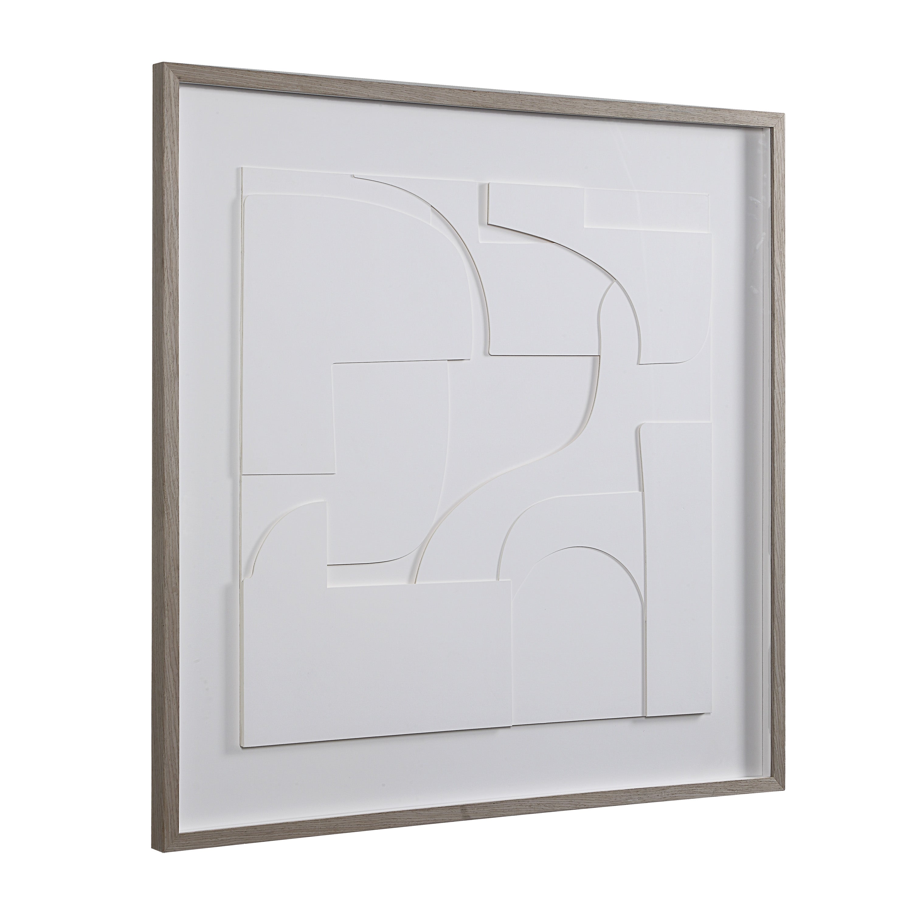 Renwil Stardust 48" Wide Wall Art - Matte White