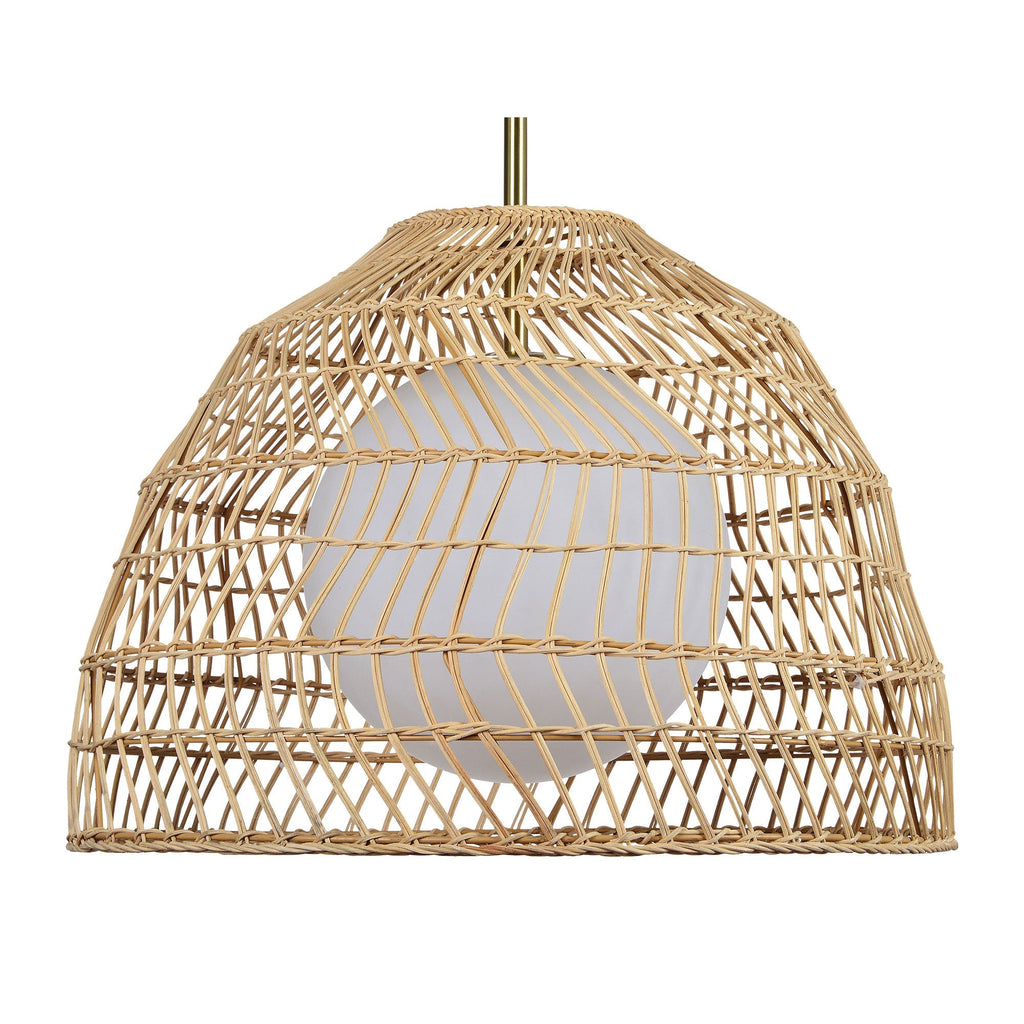 Renwil Palm 14" Length Ceiling Fixture - Brown
