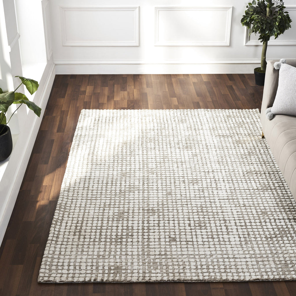 Renwil Hazel 10 x 13 Power Loomed Indoor Rug - Taupe