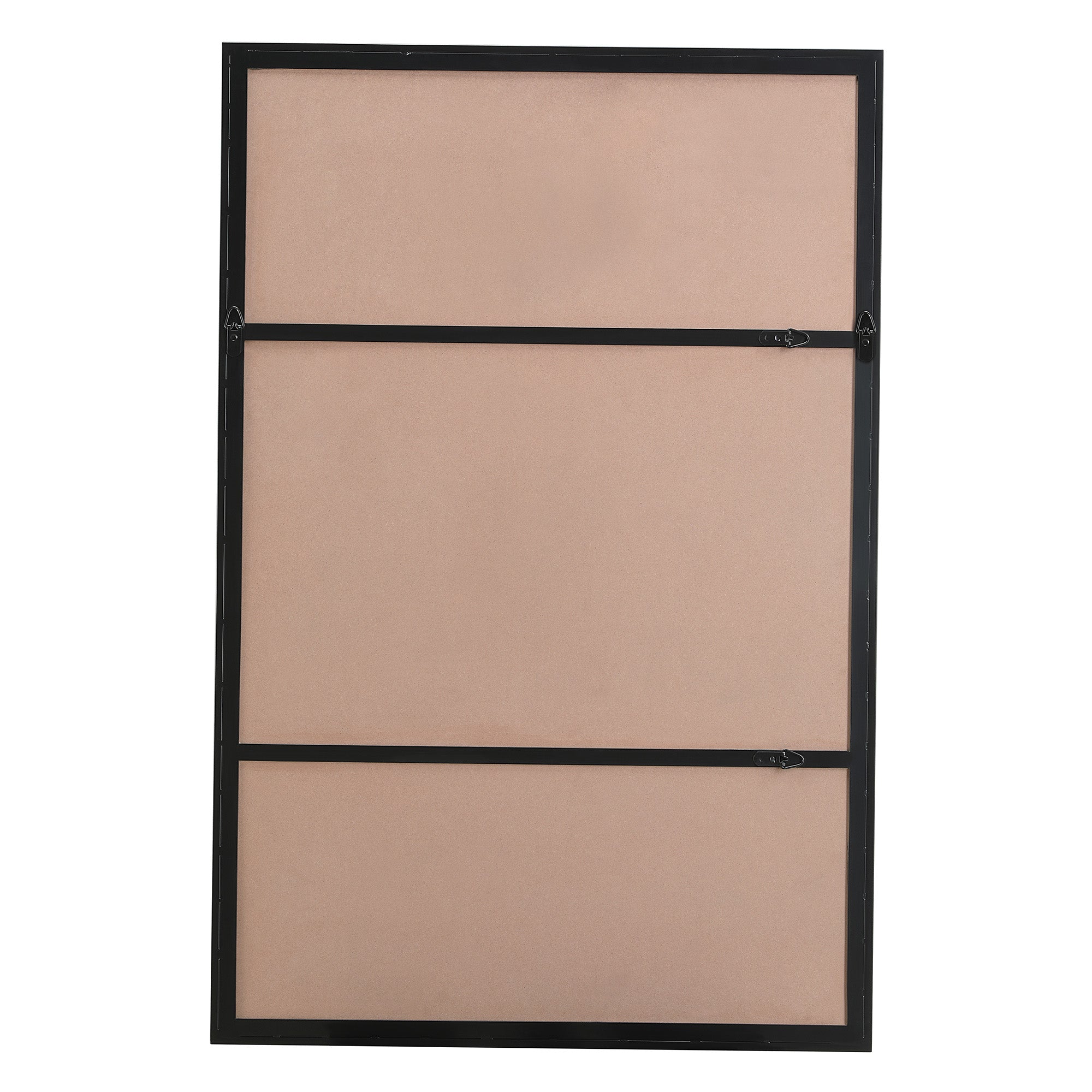 Renwil Annalise 45" Tall Rectangle Wall Mirror - Black