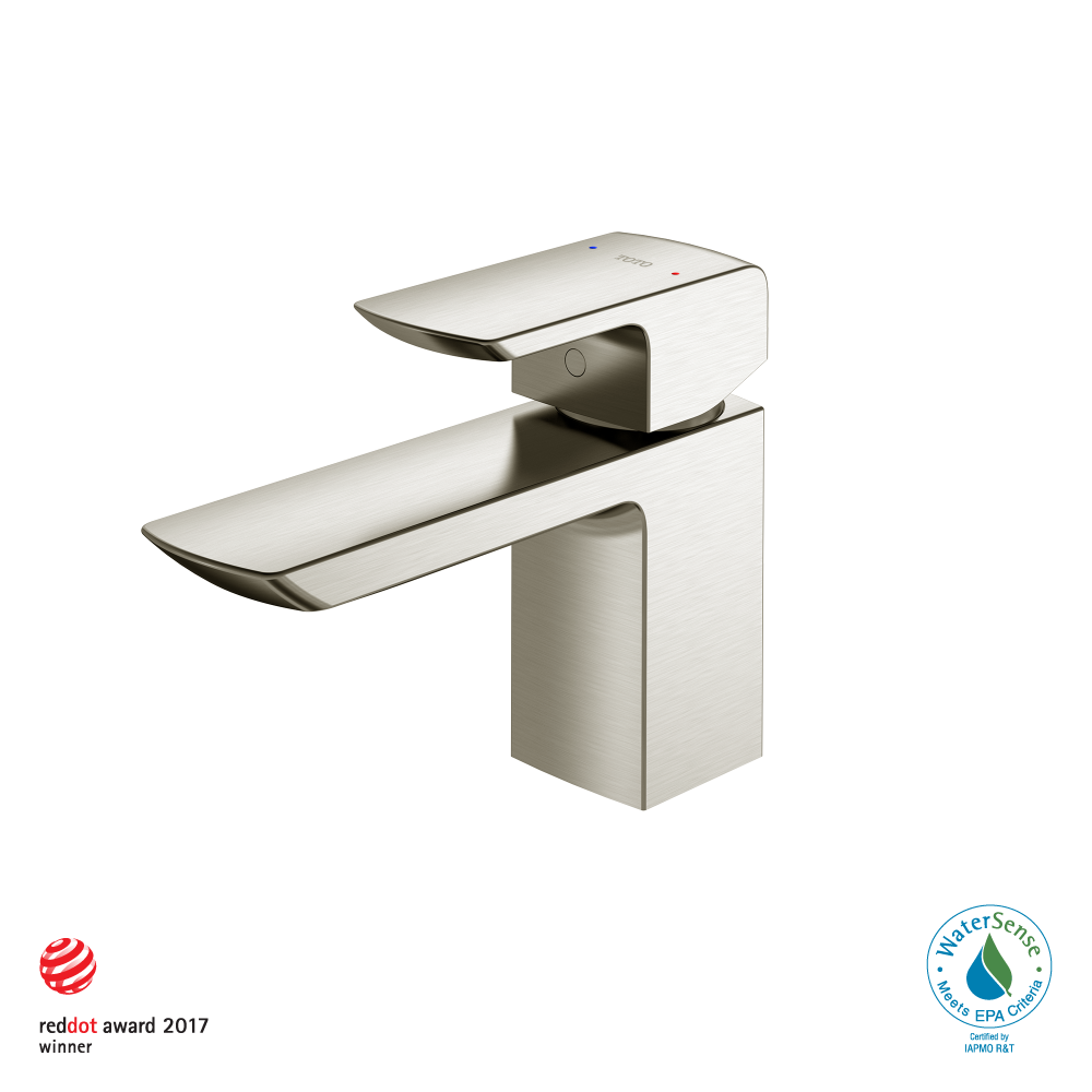 TOTO GR Series 1.2 GPM Single Handle Bathroom Sink Faucet with Comfort Glide Technology and Drain Assembly