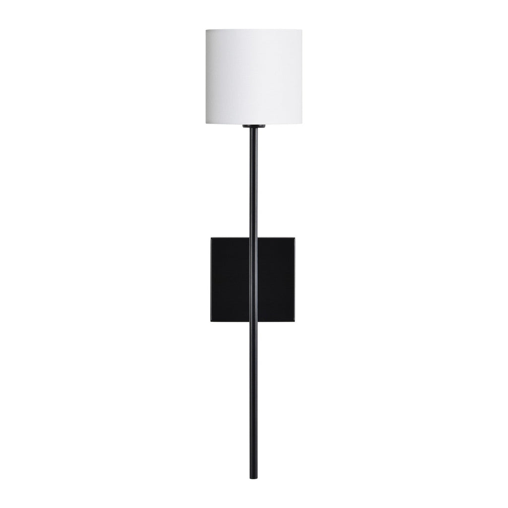Renwil Eunices 24" Length Wall Sconce - Black And White
