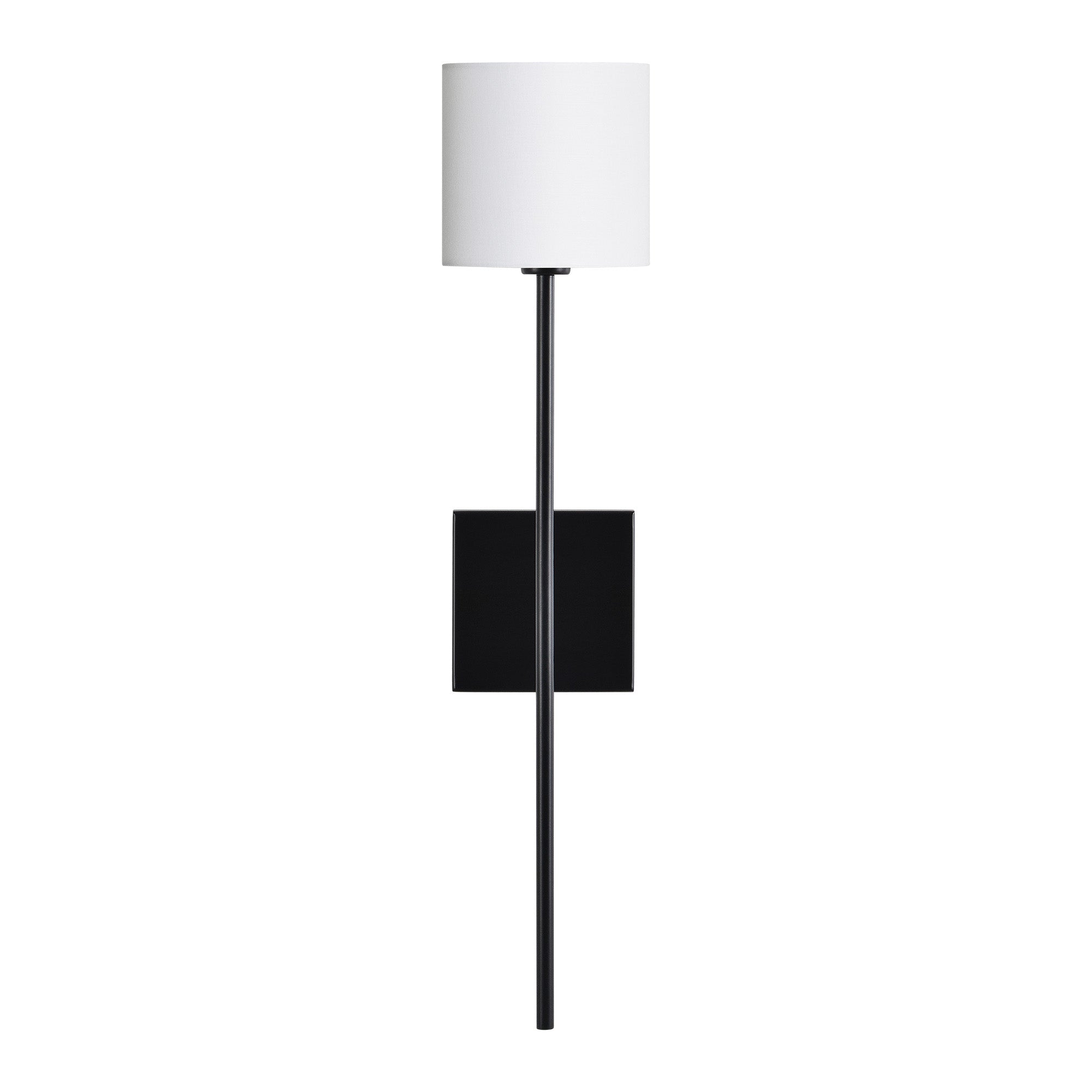 Renwil Eunices 24" Length Wall Sconce - Black And White