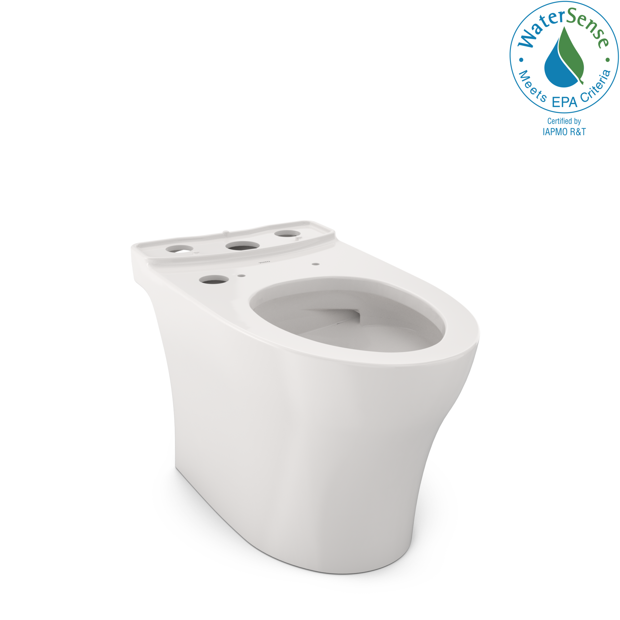 TOTO Aquia IV Washlet+ Elongated Skirted Toilet Bowl with Cefiontect