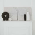 Renwil Mojave 24" Wide Wall Art - Off-White