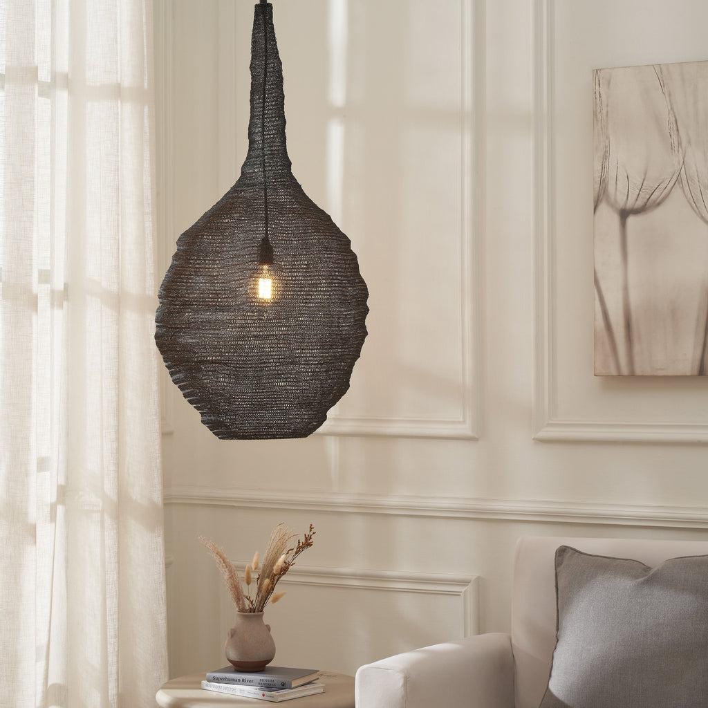 Renwil Corfu 148.5" Height Ceiling Fixture - Black