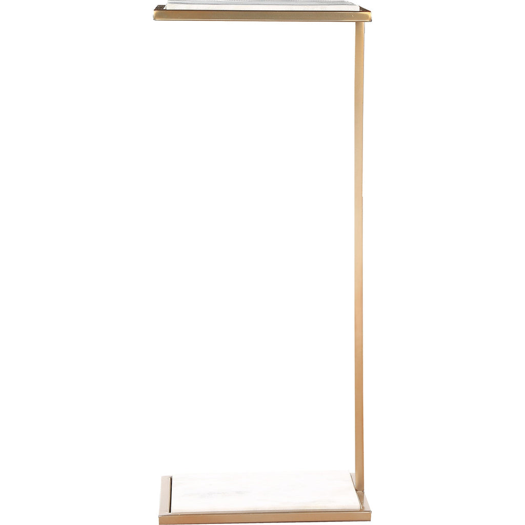 Renwil Delma Indoor Steel Table - White