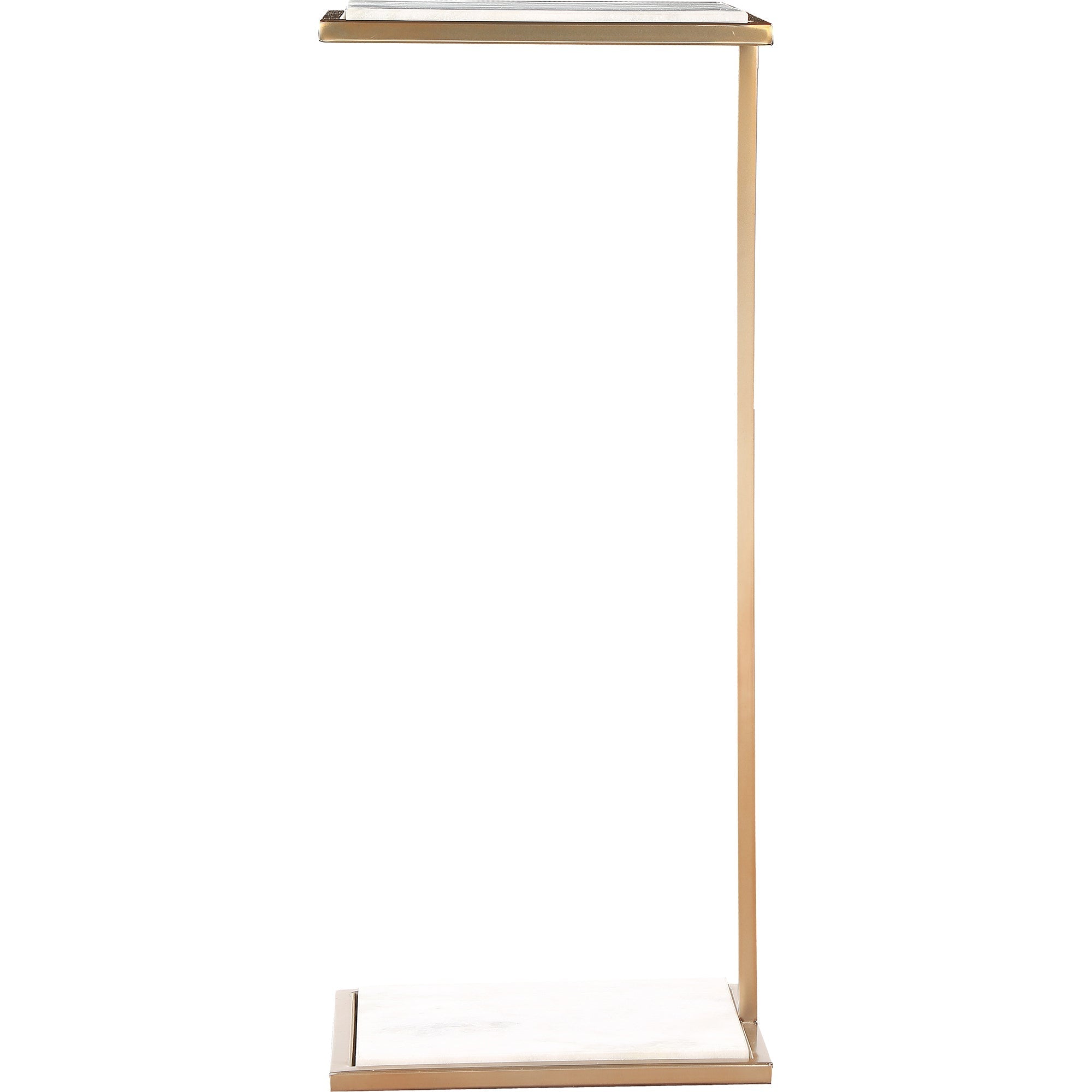 Renwil Delma Indoor Steel Table - White