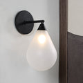 Renwil Lola 12" Length Wall Sconce - Black