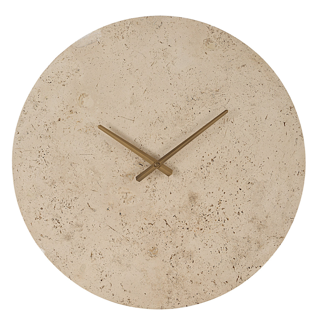 Renwil Fusion Wall Clock - Natural