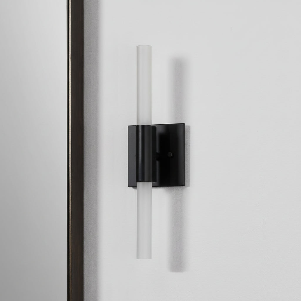 Renwil Lina 17" Length Wall Sconce - Matte Black