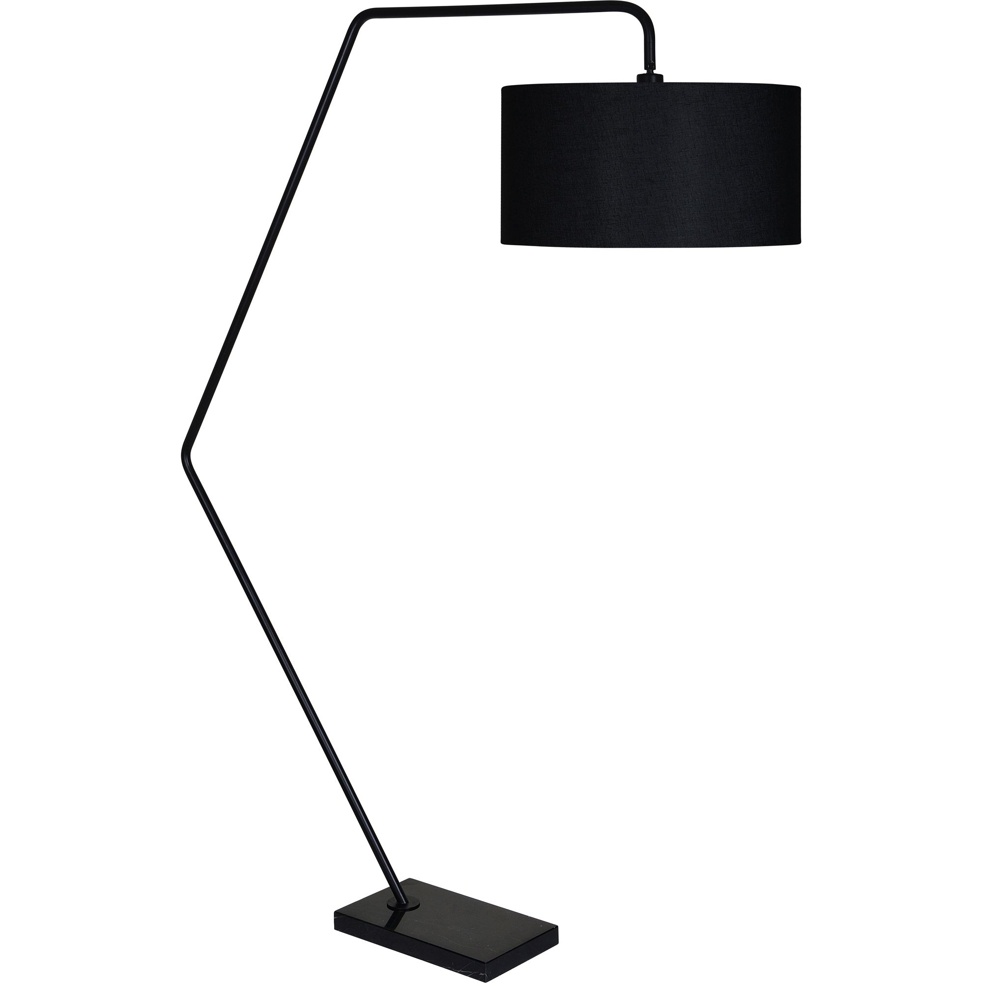 Renwil Penelin 65.25" Length Floor Lamp - Black