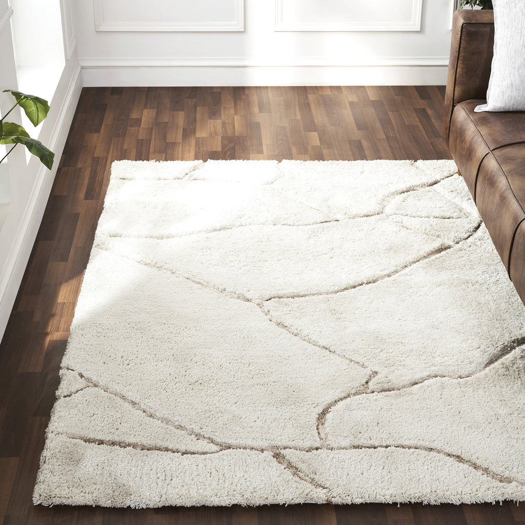 Renwil Allen 10 x 13 Machine Tufted Indoor Rug - Off-White