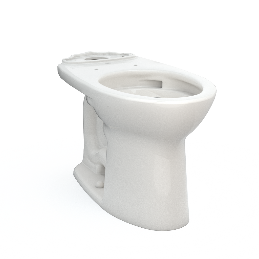 TOTO Drake Elongated Universal Height Tornado Flush Toilet Bowl with Cefiontect