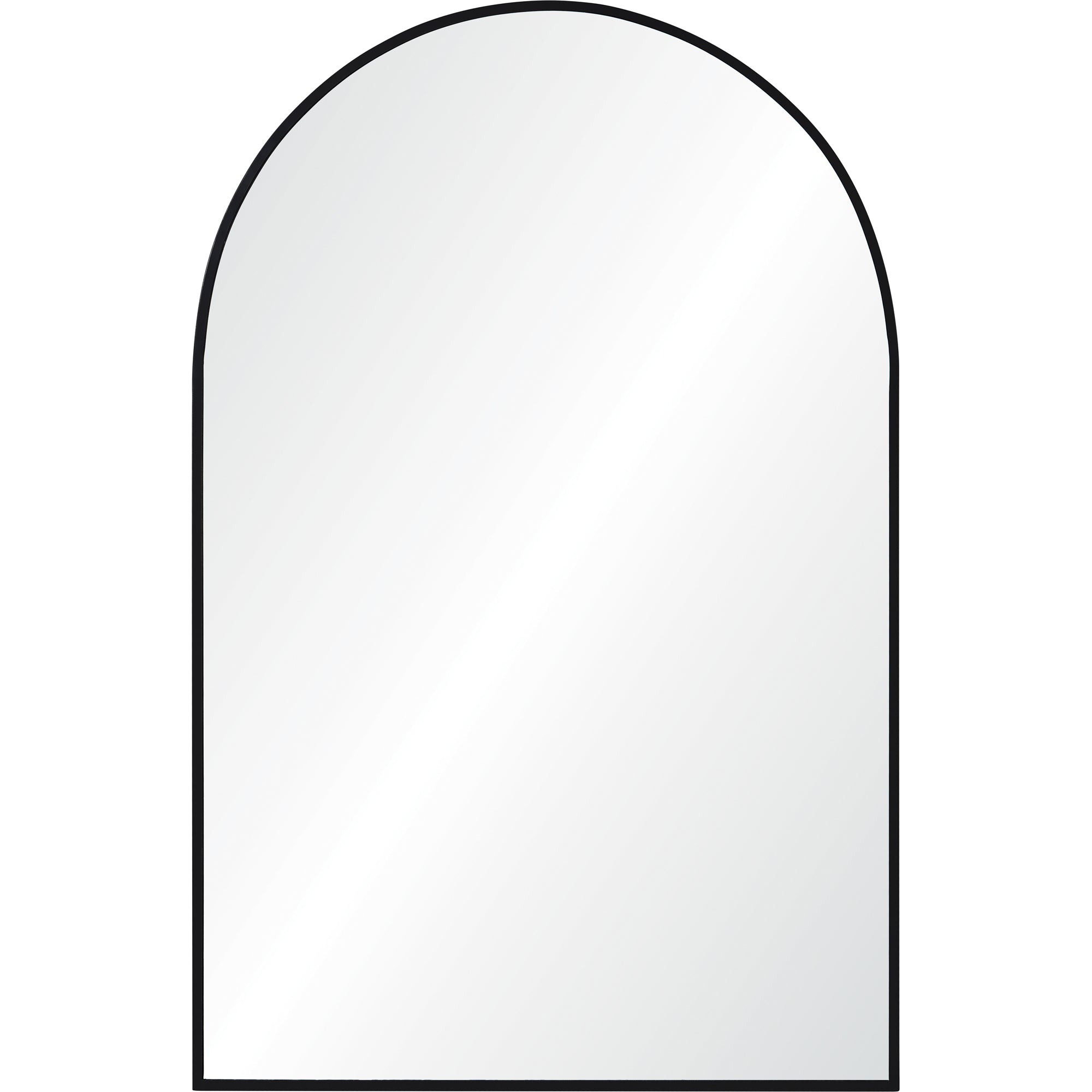 Renwil Waren 36" Tall Arch Wall Mirror - Black