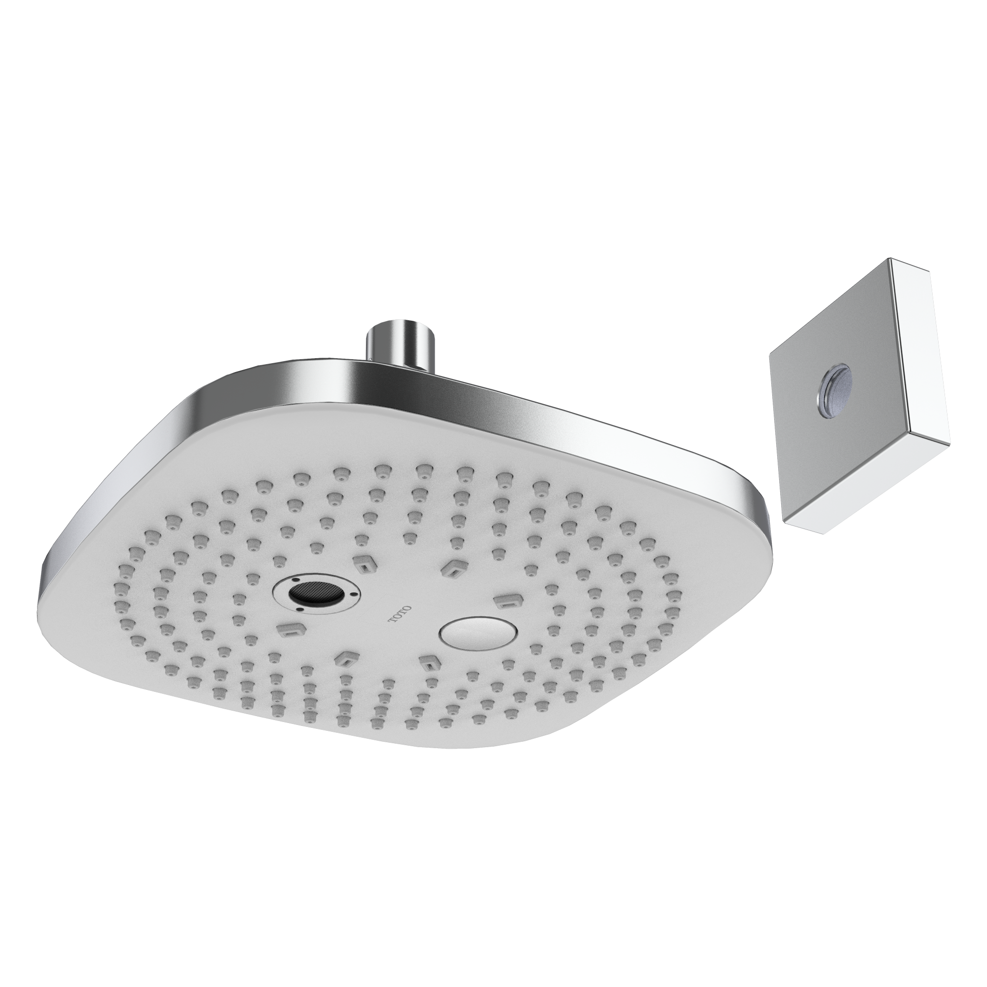 TOTO G Series 1.75 GPM Multifunction 8.5" Square Showerhead with Comfort Wave and Warm Spa