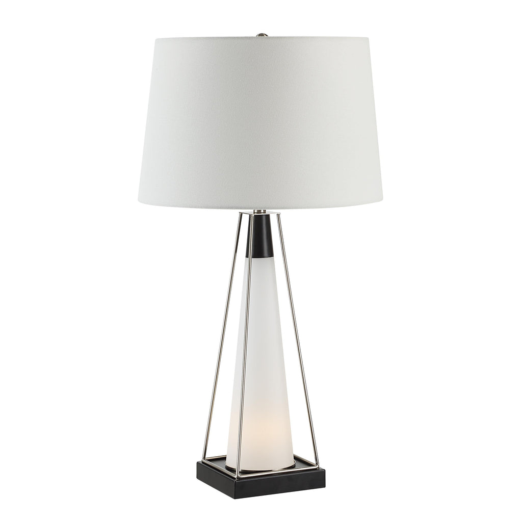 Everren Navagio 28" Height Table Lamp - Frosted White